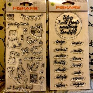 Fiskars stamp bundle-2